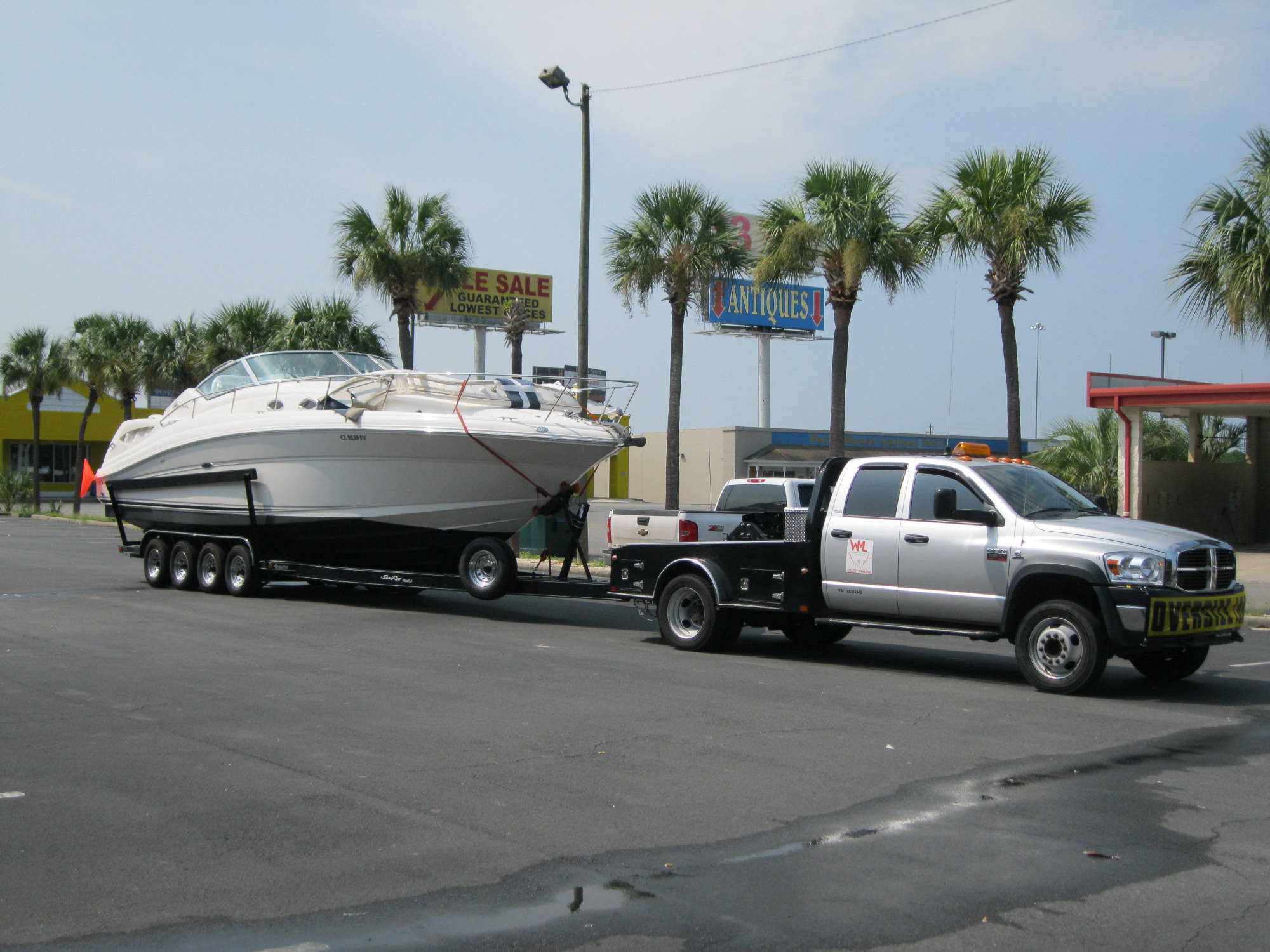 boat on boat transport